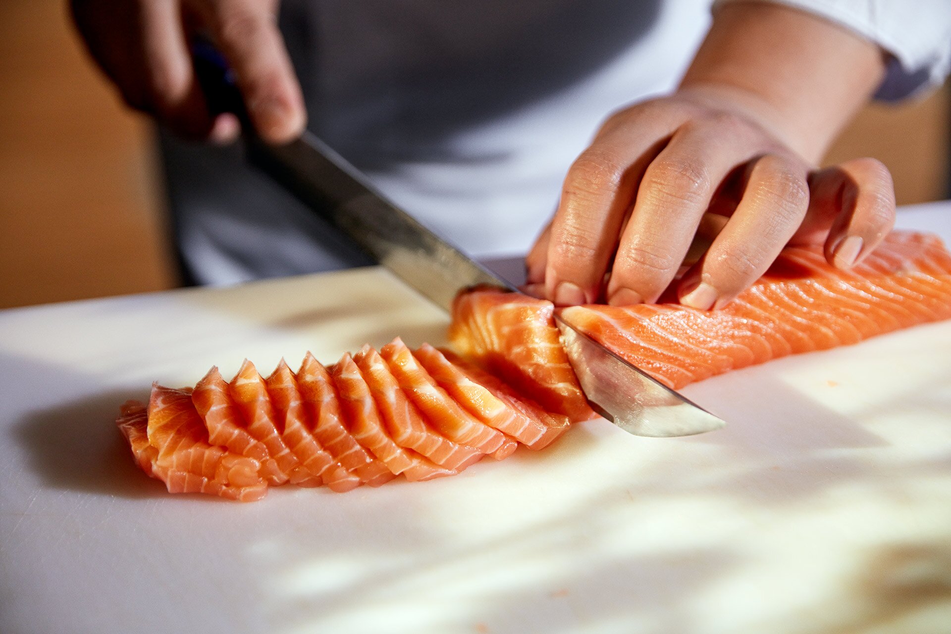Italians are increasingly choosing salmon over pizza