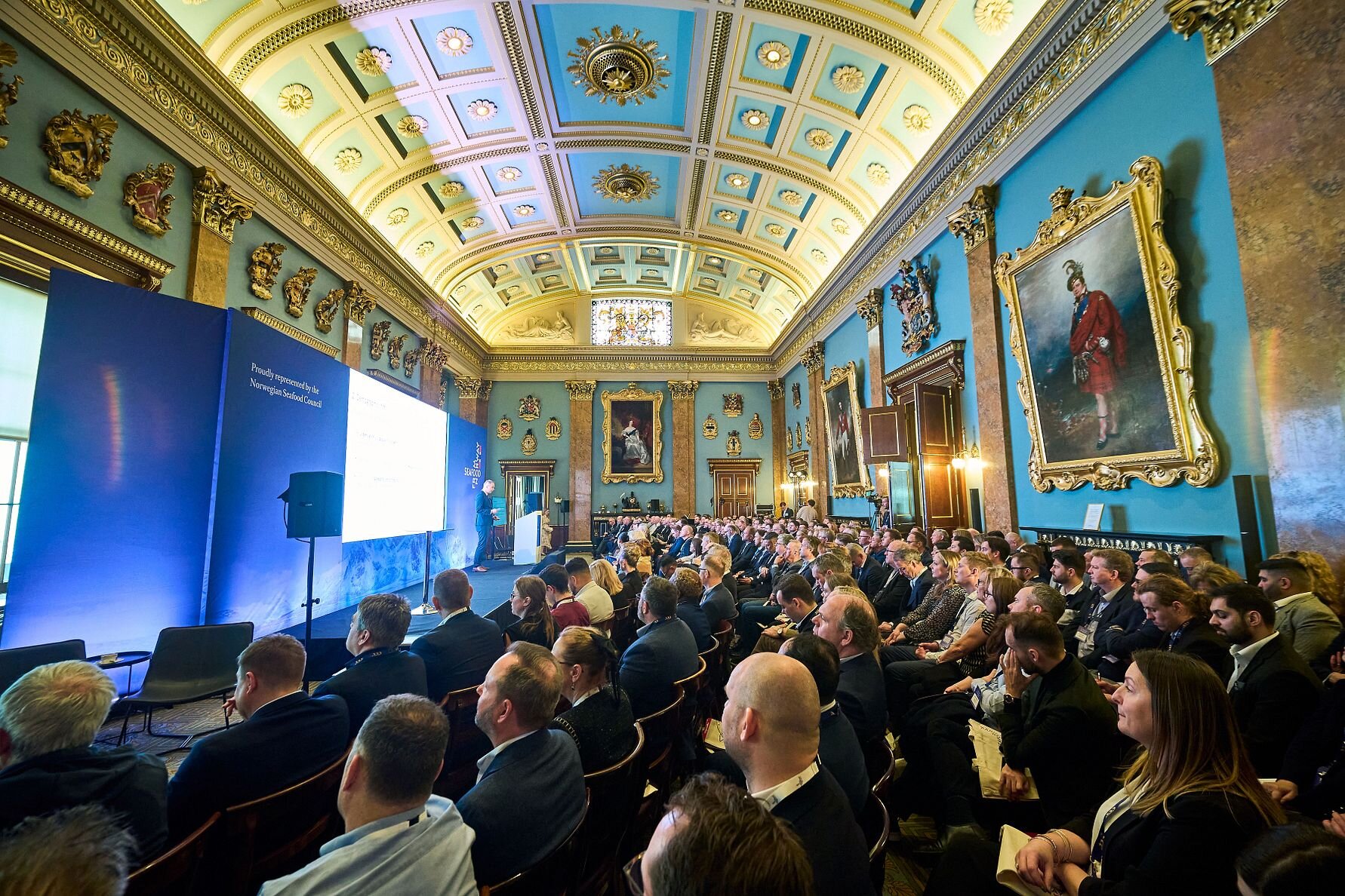 UK Seafood Summit 2025 at Fishmonger's hall in London.