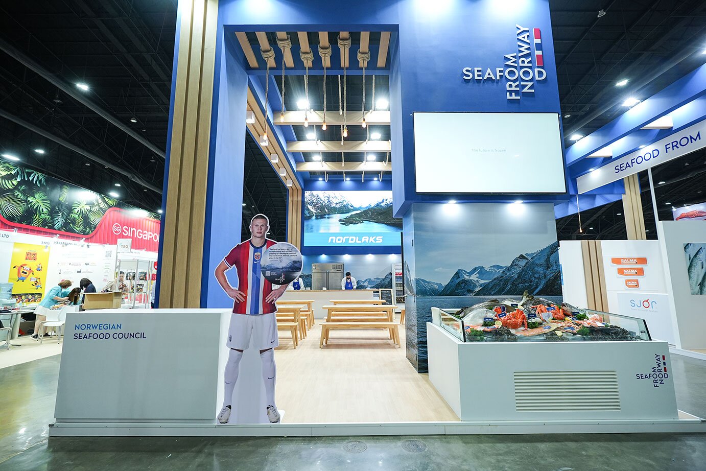 Image from the Norwegian stans at Thaifex 24