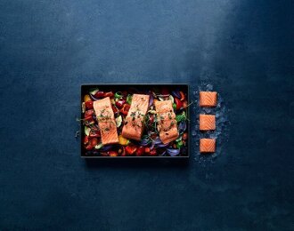 salmon dish